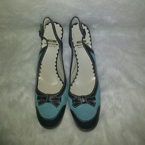 Vtg Moschino Heels